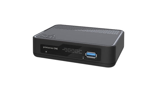 SEH printserver ONE M04132 USB Print Server, Gigabit, Encrypted Printing