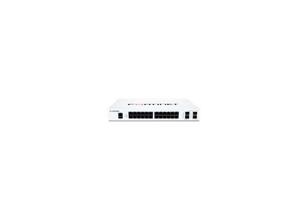 Fortinet FortiSwitch FS-124F 24-Port Gigabit Managed Switch, 4x 10G SFP+