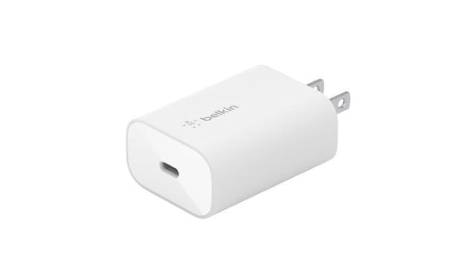 Belkin 25W USB-C Wall Charger PD 3.0 with PPS White WCA004DQWH