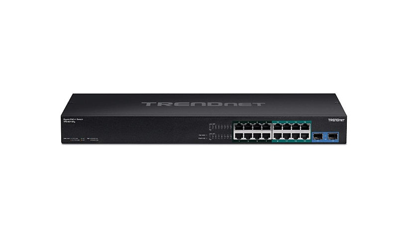 TRENDnet TPE-BG182G 18-Port Gigabit PoE++ Switch, 8x 95W 4PPoE, 440W