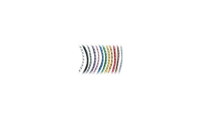 Panduit T50F-C0 Spiral Wrap 0.5 in x 100 ft Polyethylene