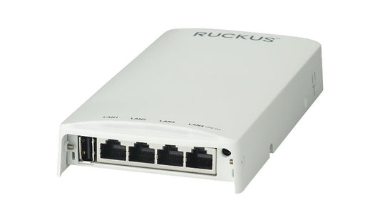 Ruckus H550 901-H550-US00 Wi-Fi 6 Wall Plate Access Point, Built-In Switch