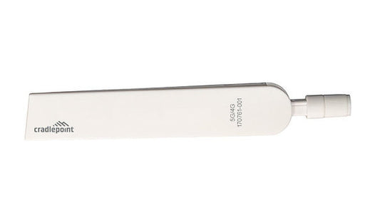 Cradlepoint 170761-001 600 MHz-6 GHz Cellular Antenna, SMA, White