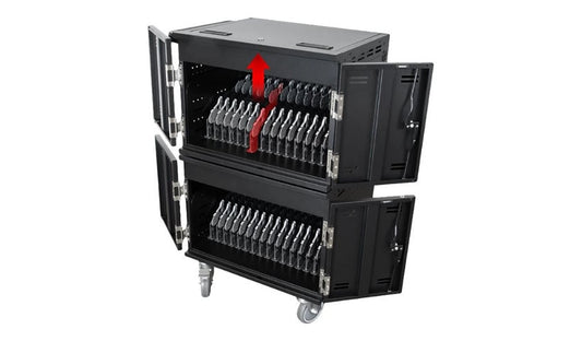 AVer AVerCharge X16 Build-Your-Own Cart, 16 Devices, up to 15in, CHRGEX016