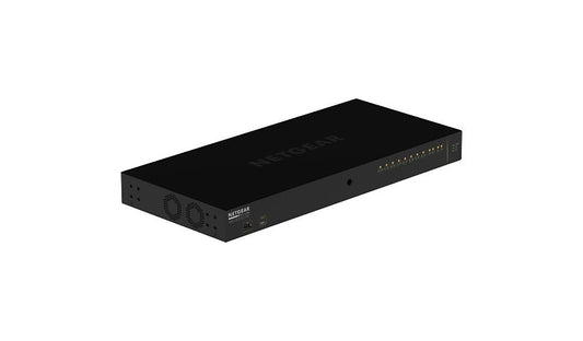 Netgear AV Line M4250-10G2F-PoE+ GSM4212P 8-Port PoE+ Switch, 2 SFP, 125W