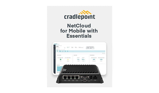 Cradlepoint R1900-5GB 5G Router Wi-Fi 6 BT 5 Yr NetCloud Mobile Perf MB05