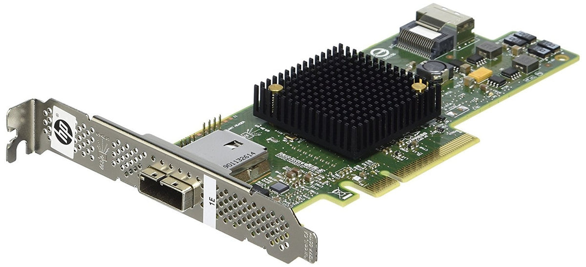HPE 650926-B21 H222 8 Channel 4 Int/4 Ext SAS/SATA 6Gb PCIe x8 HBA for G8-G10