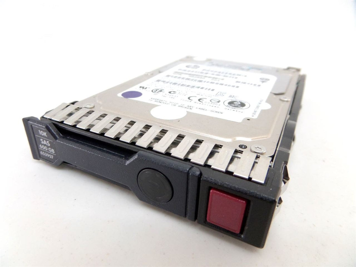 HPE 652566-003 600GB SAS 6G 10K RPM 2.5in Enterprise HDD for ProLiant G8/G9/G10