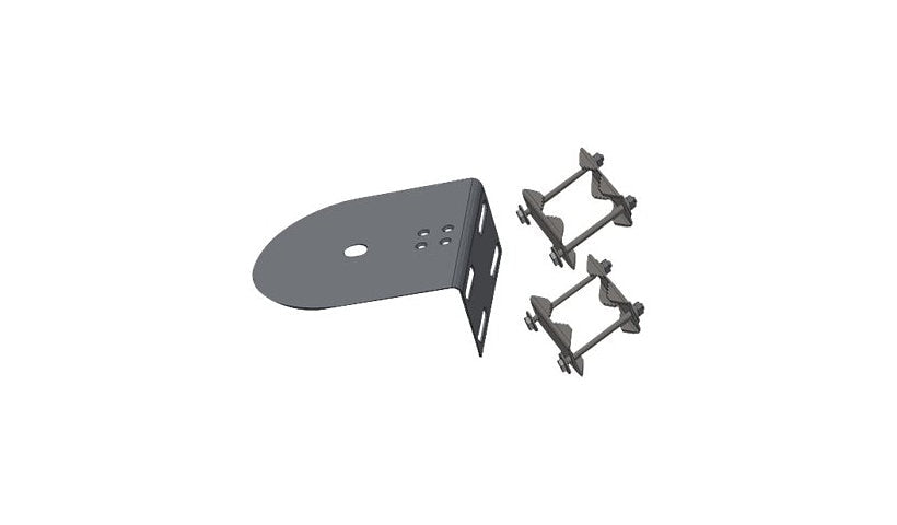 Panorama SAB-309 Stainless Steel Wall/Pole Bracket for LPMM, LGMM Antennas