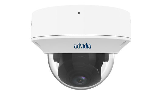 Advidia M-87-V 8MP 4K Dome Camera 2.8-12mm Motorized IR Two Way Audio