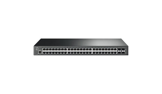 TP-Link TL-SG3452 JetStream 48-Port Gigabit L2+ Managed Switch, 4 SFP