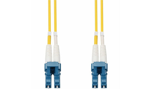 Proline PRO-LC-LC-7M5OM4-YW 7m (23ft) LC to LC OM4 Multimode Duplex Fiber Patch Cable, 50/125, OFNR Riser, Yellow