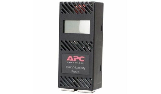 APC NetBotz Wired Temperature and Humidity Sensor with Display, Black, AP9520TH