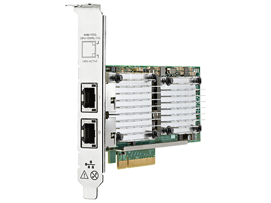 HPE 657128-001 530T 10Gb 2-Port PCIe 2.0 x8 Adapter for ProLiant/Apollo G9 G10