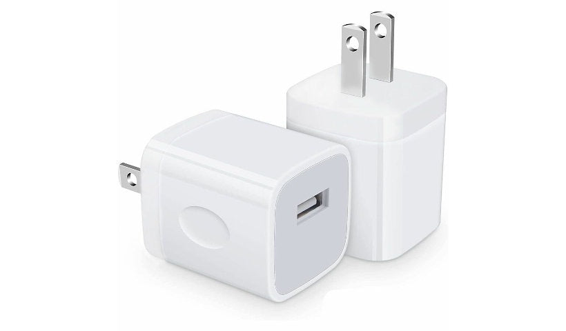 4XEM 4XAPPLECHARGER 5W 1.1A USB-A Wall Charger White Lifetime Warranty