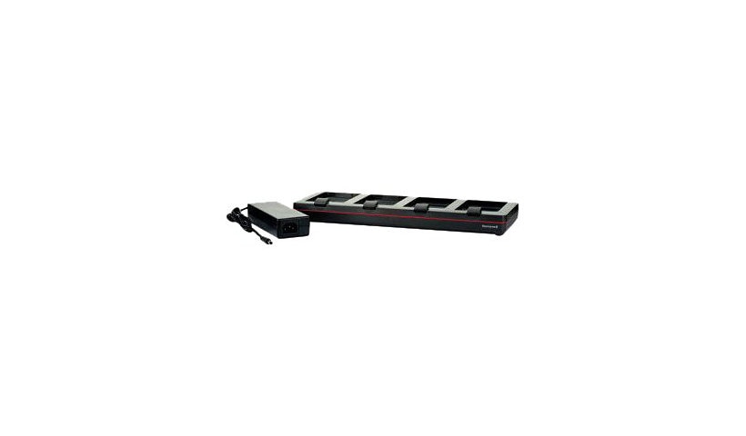 Honeywell CT40 Quad Battery Charger with Power Supply, CT40-QBC-0