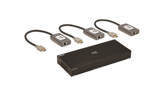 Tripp Lite B127A-004-BHPH3 HDMI over Cat6 Extender Kit 4K 60Hz HDR 4:4:4 PoC TAA