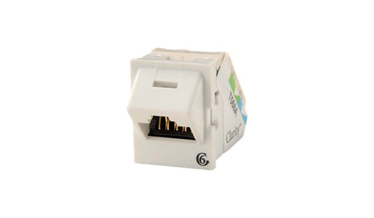 Legrand TJ645-88 Ortronics Clarity 6 Angled TracJack Module Cloud White