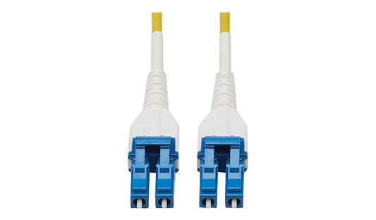 Tripp Lite (Eaton) N370-50M-AR 50m (164ft) LC to LC 100G OS2 Single Mode Duplex Armored Fiber Cable, 9/125, LSZH, Yellow