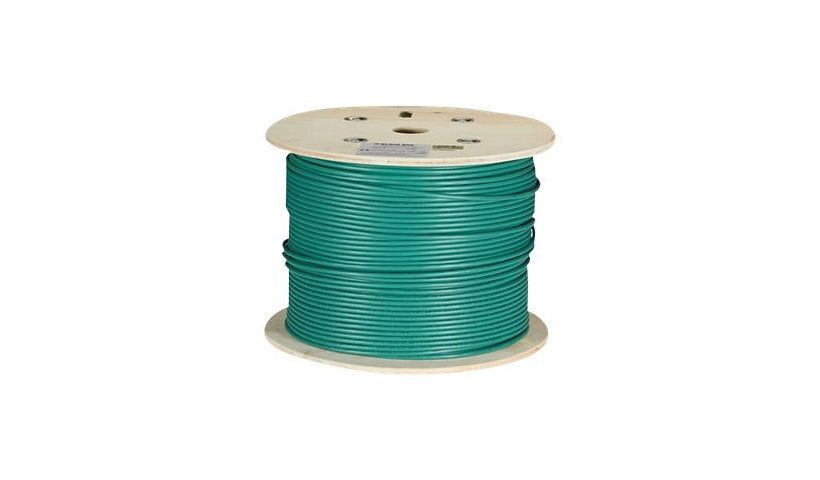 Black Box C6ABC50S-STR-GN-1000 GigaTrue Cat6A Shielded Bulk Cable 1000 ft Green