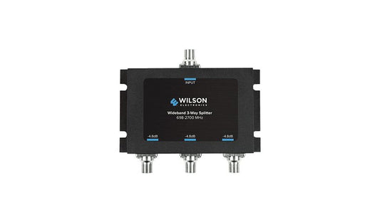 weBoost 850035 3-Way Splitter, 698 to 2700 MHz, F Female, 75 Ohm