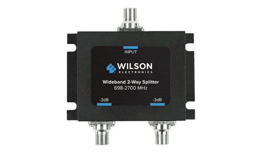 Wilson 850034 2 Way Antenna Splitter, F Female, 75 Ohm, 698 to 2700 MHz