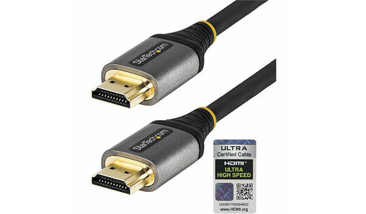 StarTech.com HDMM21V5M Ultra High Speed HDMI 2.1 Cable 16 ft Lifetime Warranty
