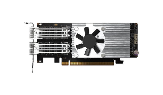 QNAP QXG-100G2SF-E810 Dual Port 100GbE QSFP28 PCIe 4.0 x16 NIC, Intel E810