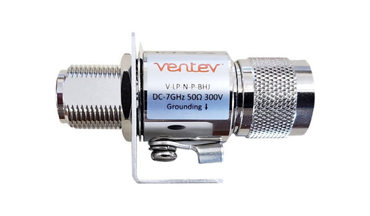 Ventev V-LP-N-P-BHJ Antenna Lightning Arrestor 0–7 GHz IP67 1 Year