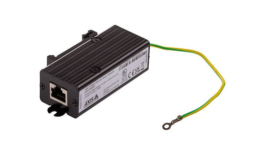 AXIS TU8001 PoE Surge Protector DIN Rail Aluminum Enclosure 02315-001