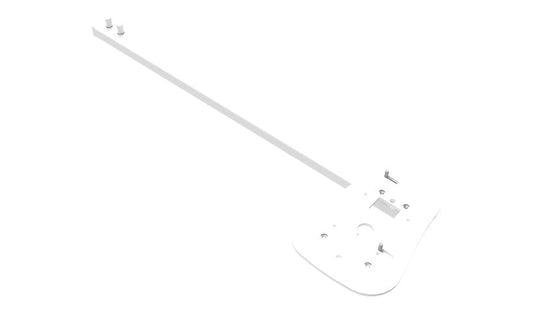 JACO Wall Arm Scanner Mount, Aluminum/Steel, Antimicrobial, 51-5088