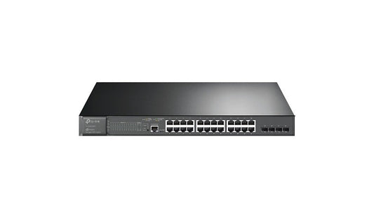 TP-Link TL-SG3428MP JetStream 28-Port Gigabit L2+ Switch, 24 PoE+, 384W