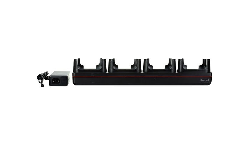 Honeywell 4-Bay Non-Booted Charging Station for CT40/CT45, US, CT40-CB-UVN-1