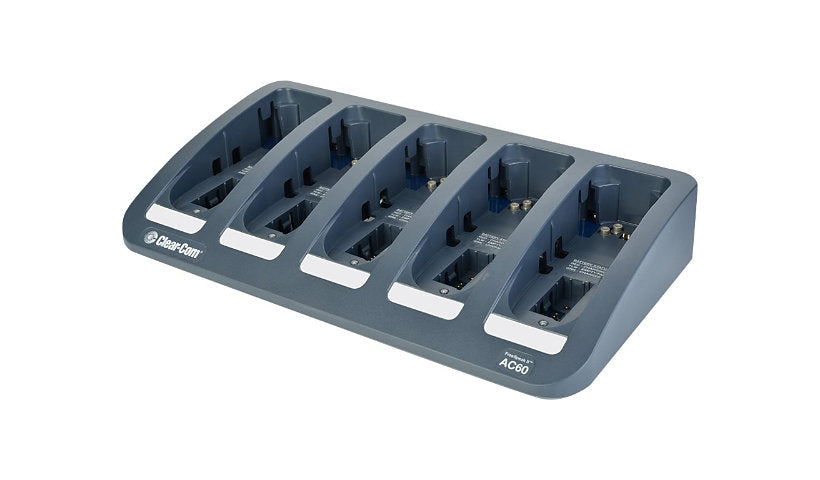 Clear-Com AC60 5 Bay Battery Charger for BAT60 90 Day