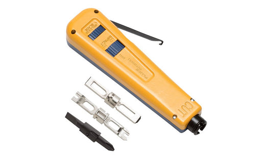 Fluke Networks D914 Impact Punch Down Tool 10051501, 66 and 110 Blades