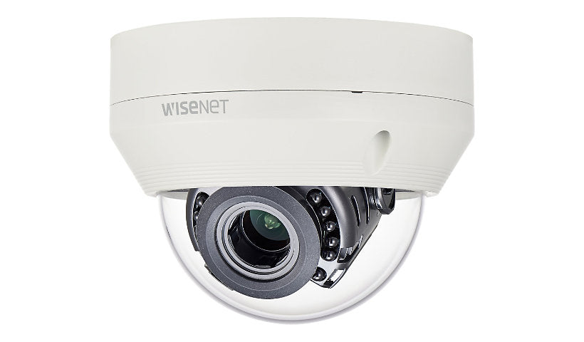 Hanwha Vision Wisenet HD+ SCV-6085R 1080p Analog Dome AHD IR Ivory