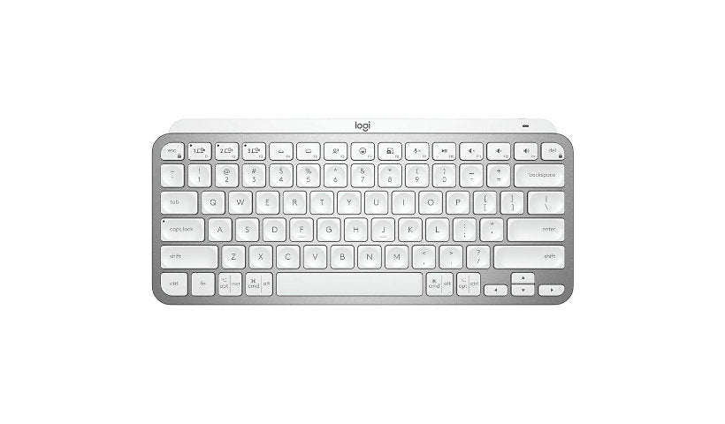 Logitech MX Keys Mini Backlit Bluetooth Pale Gray 920-010473 1 Year