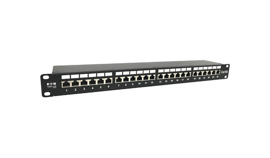 Tripp Lite N252-024-6A-SH 24-Port Cat6a Shielded Patch Panel Lifetime Warranty