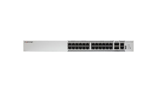 Fortinet FortiSwitch FS-T1024E 24-Port 10GBASE-T Switch, 2x 100G QSFP28
