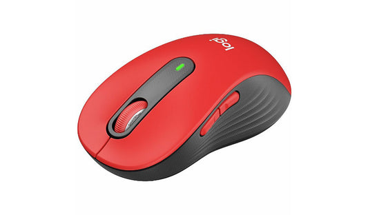 Logitech Signature M650 L Wireless Mouse Large Classic Red 910-006358 1 Year