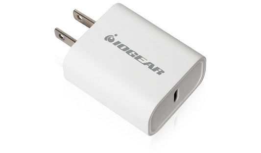 IOGEAR GearPower 20W USB-C Compact Charger GPAWC20W 1 Year