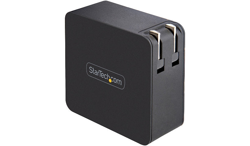 StarTech WCH1CBK 60W USB-C PD Laptop Charger 6 ft Cable Black 2 Year