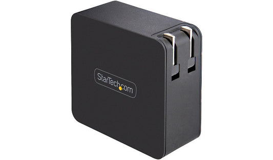 StarTech WCH1CBK 60W USB-C PD Laptop Charger 6 ft Cable Black 2 Year