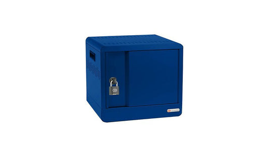 Bretford Cube Micro Station USB-C, 10 Devices, Royal Blue, TVS10USBC-RB
