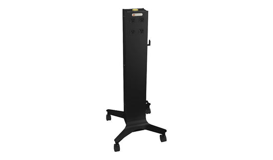 Bretford CUBE Tower CTWR800 Charging Tower, 8 Outlets, Black Pumice