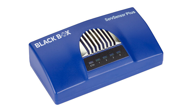 Black Box AlertWerks ServSensor Plus 4 Port Environment Monitor EME161A-R2