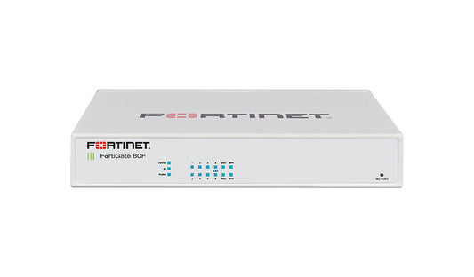 Fortinet FortiWiFi 80F-2R FWF-80F-2R-Y-BDL-950-12, Wi-Fi 6, 1 Yr + UTP