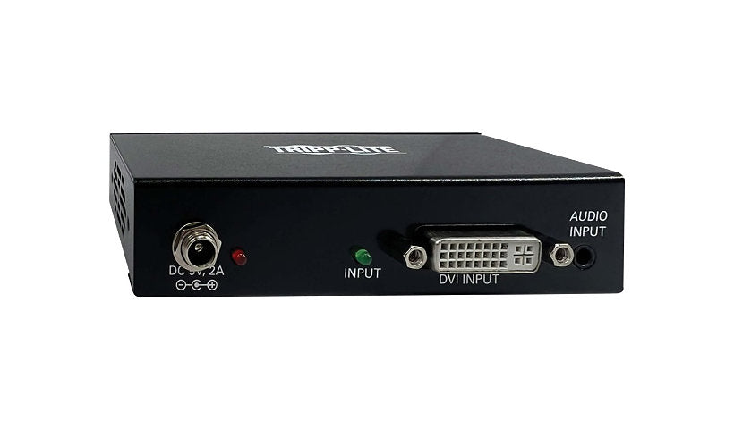 Tripp Lite B116-002A-INT 2-Port DVI Splitter with Audio and Signal Booster DVI-D