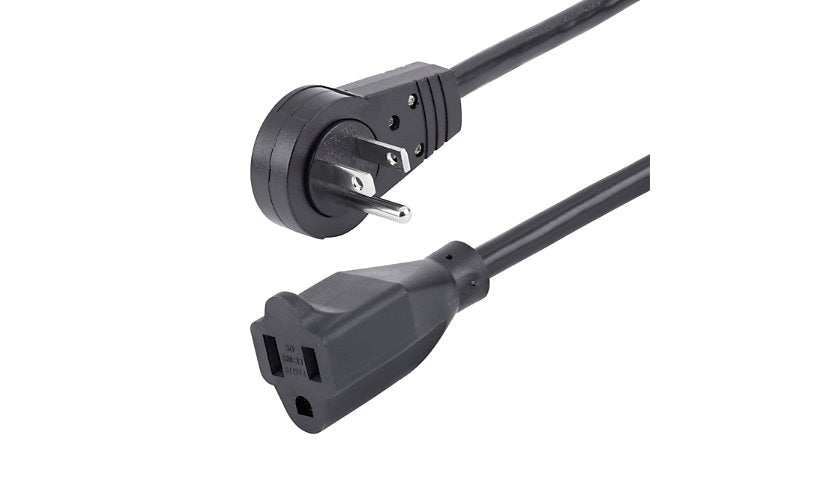 StarTech.com RTPAC1013 Rotating Flat Plug Power Extension Cord 3 ft 16 AWG