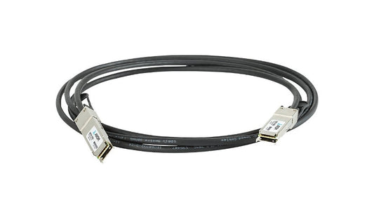 Axiom Cisco QSFP-100G-CU3M Compatible 3m (10ft) 100GBase QSFP28 to QSFP28 Passive Direct Attach Cable, Black, QSFP-100G-CU3M-AX